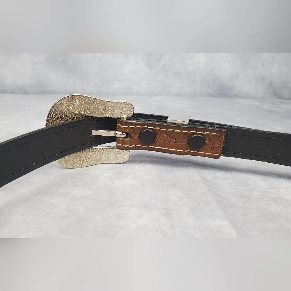 Western Cowgirl Brown Genuine‎ Bonded Leathet Women’s Belt Size XL